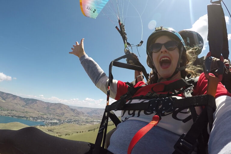 Tandem Winery Paraglide Flight