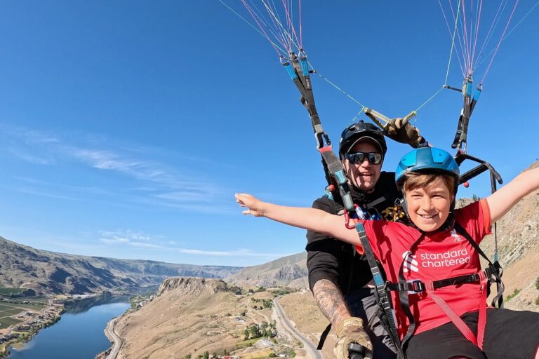 Tandem Paraglide Flight